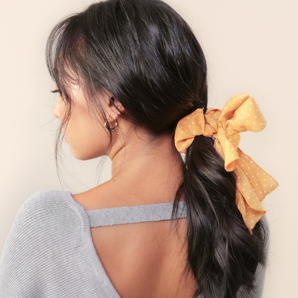 Grey surplice ruffle tie sweater - Picture 8 of 8